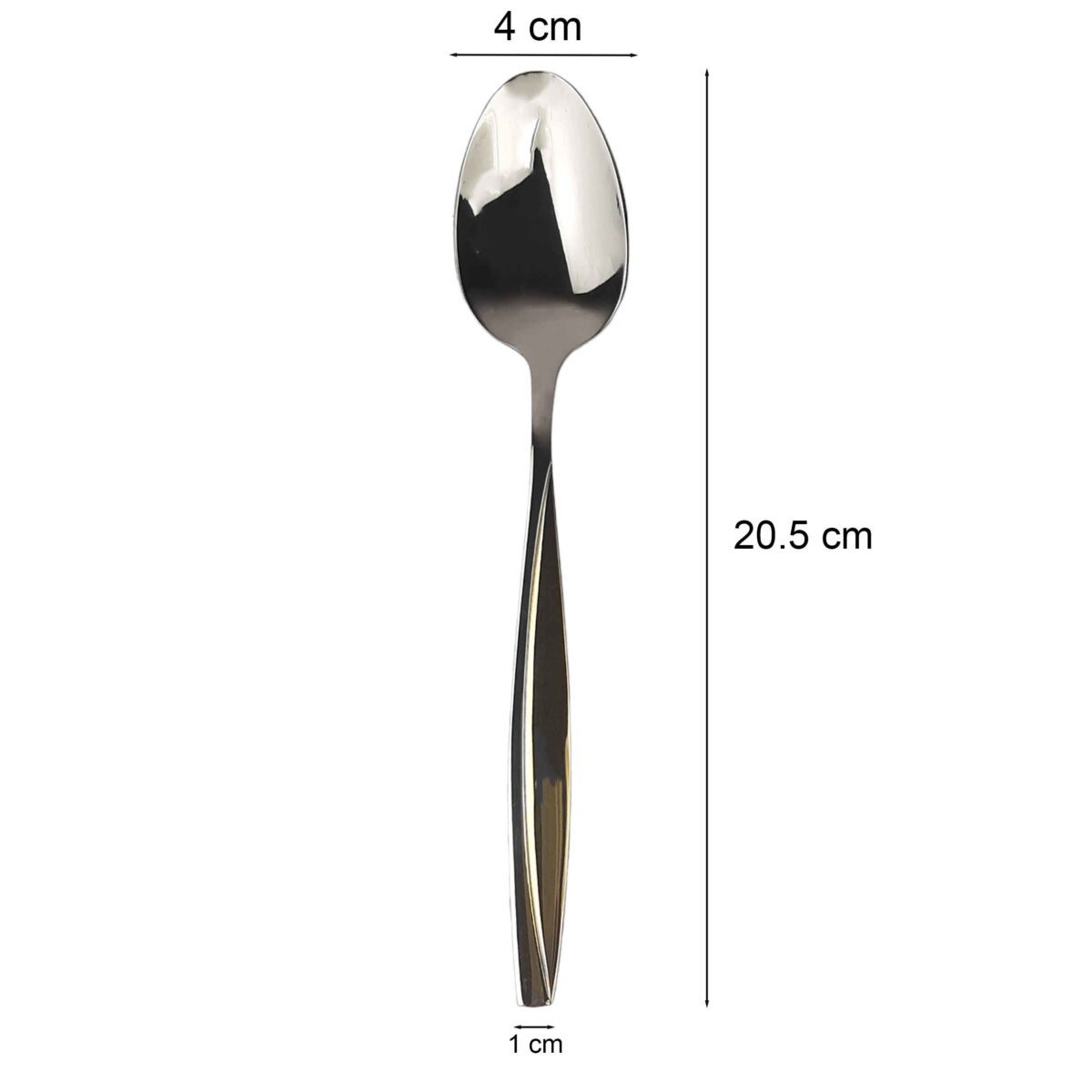 Price and Buy Spoon and Fork Flatware Set Golden Design 12 Pcs Model Mines - Image 4
