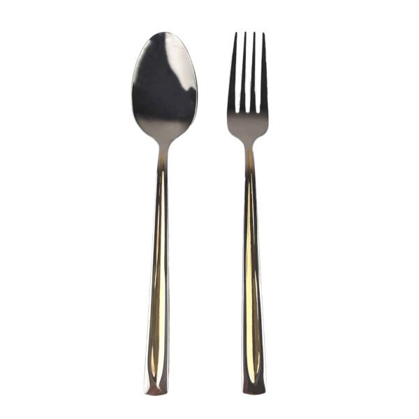 Price and Buy Spoon and Fork Flatware Set Golden Design 12 Pcs Model Paris_68fe50d5f0fe9.jpeg Price and Buy Spoon and Fork Flatware Set Golden Design 12 Pcs Model Paris
