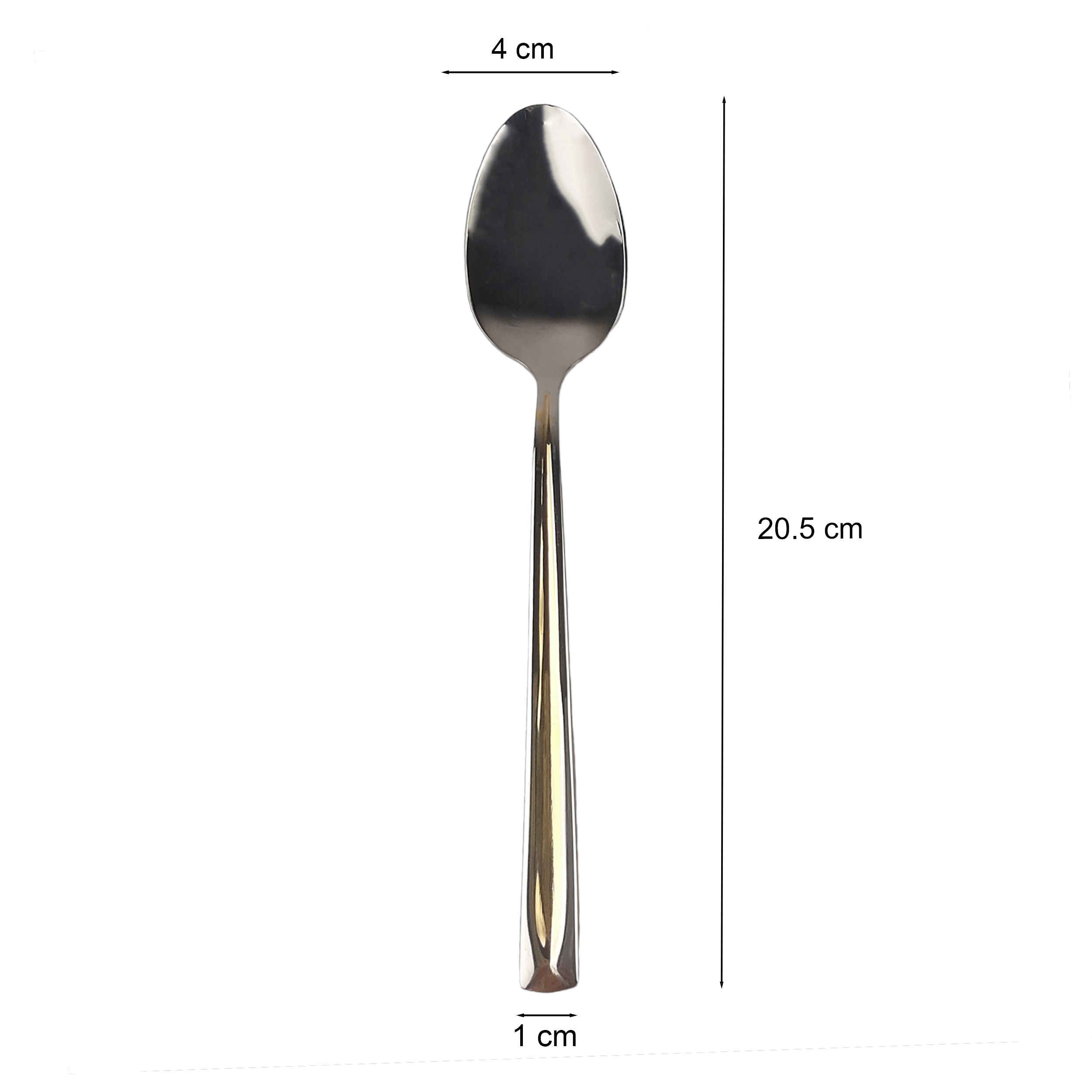 Price and Buy Spoon and Fork Flatware Set Golden Design 12 Pcs Model Paris - Image 4