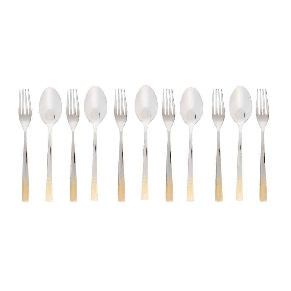 Price and Buy Spoon and Fork Flatware Set of 12 Model Felorance - Image 4