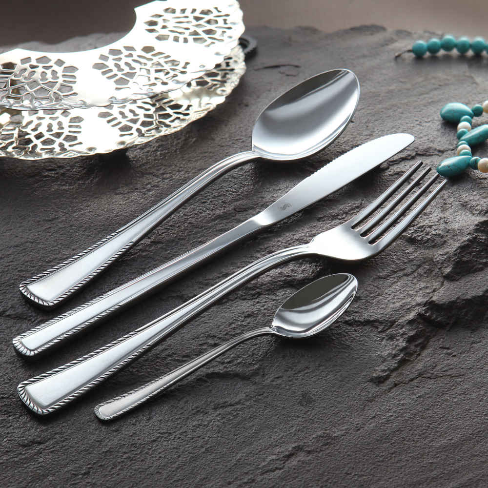 Price and Buy Spoon and Fork Flatware Set of 12 Model Modena - Image 4