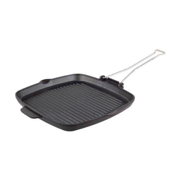 Price and Buy Square Cast Iron Grill Skillet for Camping & Outdoor – 26 cm_68fea9ae56587.jpeg Price and Buy Square Cast Iron Grill Skillet for Camping & Outdoor – 26 cm