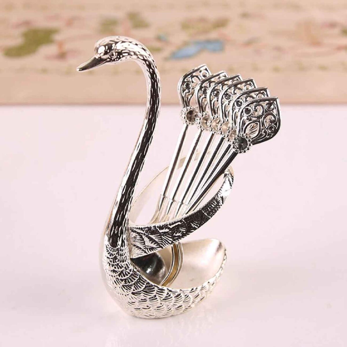 Price and Buy Stainless Steel Bar Spoon Set 6 Pieces with Holder - Image 3