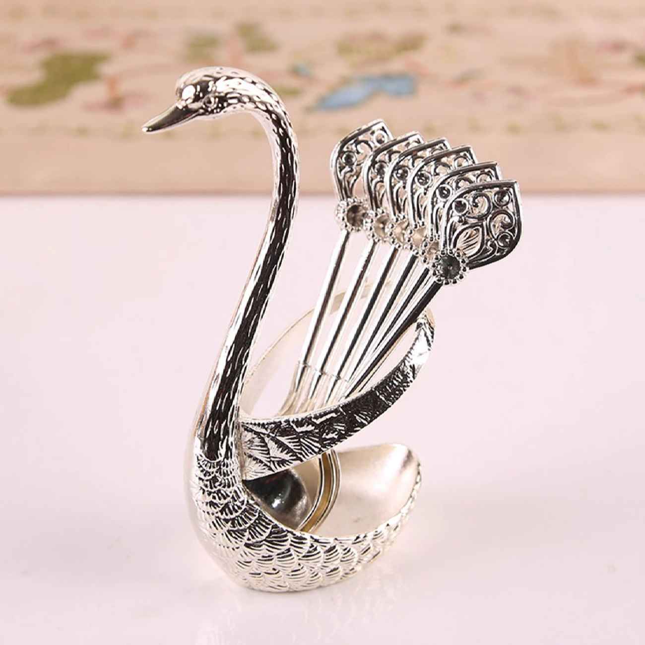 Price and Buy Stainless Steel Bar Spoon Set 6 Pieces with Holder - Image 3