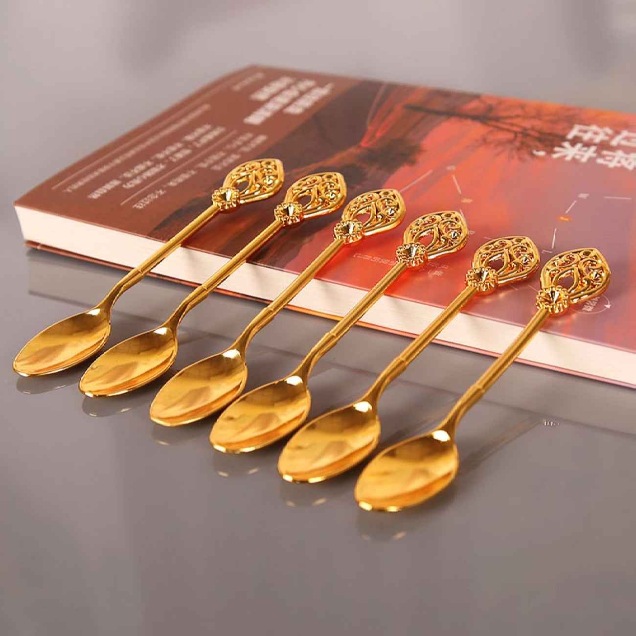 Price and Buy Stainless Steel Bar Spoon Set 6 Pieces with Holder - Image 6