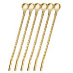 Price and Buy Stainless Steel Bar Spoon – Suitable for Syrup Chic & Lux Pack of 7