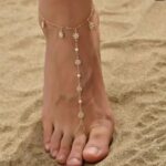 Price and Buy Stainless Steel Barefoot Anklet Chain with Chamomile Design – Stylish Foot Jewelry for Women
