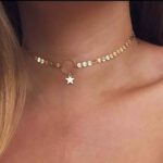 Price and Buy Stainless Steel Choker Necklace – Durable Jewelry Gift Idea with Sequin Design