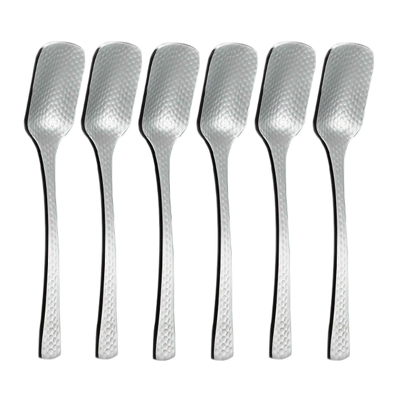 Price and Buy Stainless steel Ice Cream Spoon Set – for an Elevated Dessert Experience (6 Pieces)