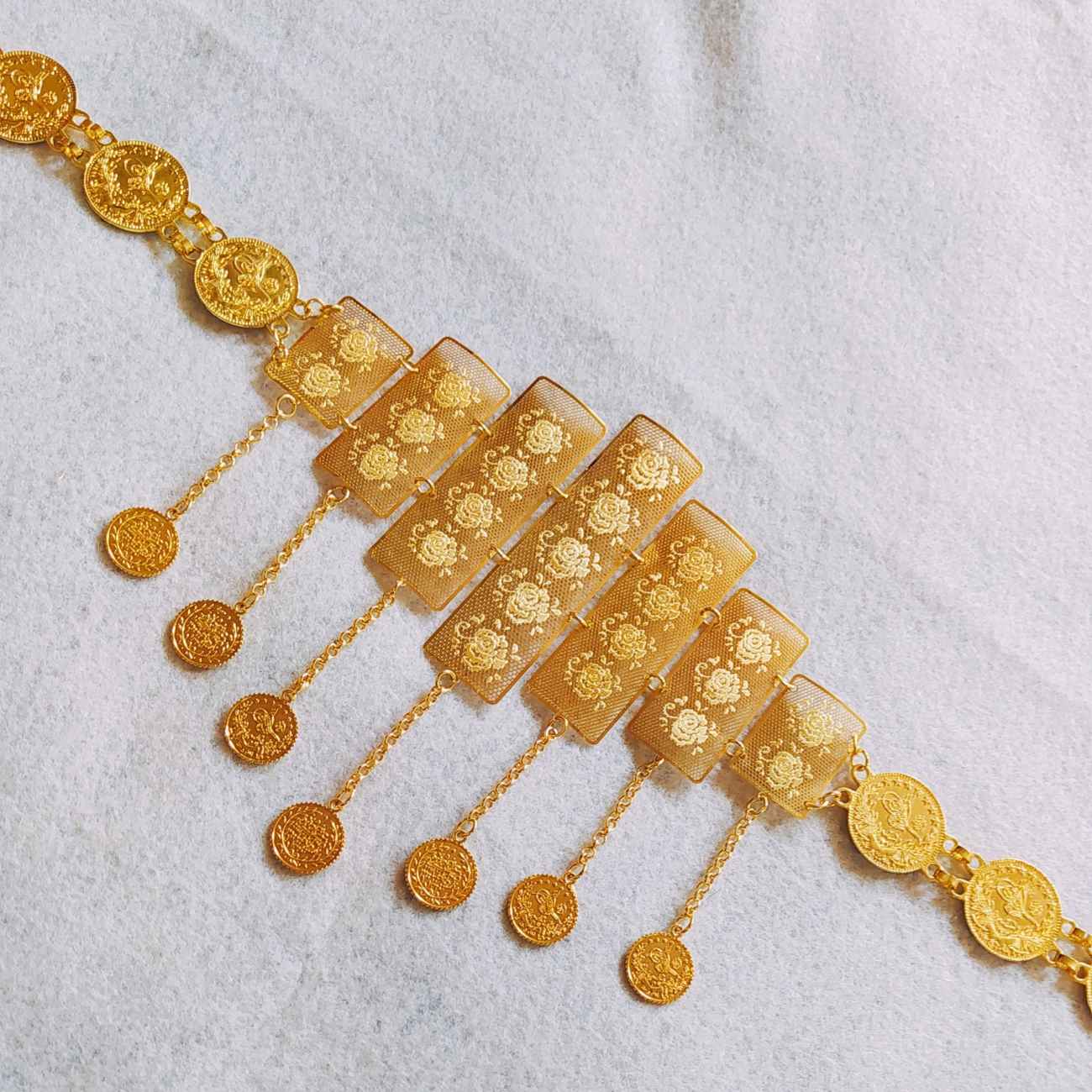 Price and Buy Stainless Steel Kurdish Belt – Traditional Handmade Design in Golden_69033eb178401.jpeg Price and Buy Stainless Steel Kurdish Belt – Traditional Handmade Design in Golden - Image 1