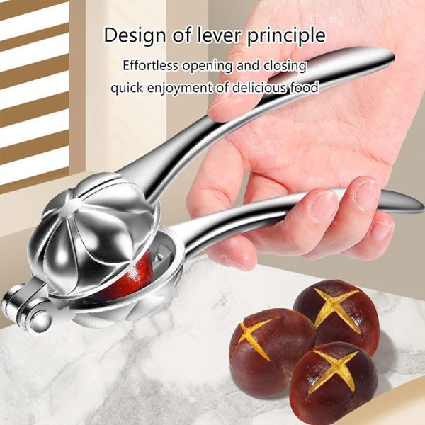 Price and Buy Stainless Steel Lever Nutcracker – Steel Handle & Body, Ergonomic, for Walnuts & Chestnuts, Floral Design_6903e78f000e5.jpeg Price and Buy Stainless Steel Lever Nutcracker – Steel Handle & Body, Ergonomic, for Walnuts & Chestnuts, Floral Design - Image 6