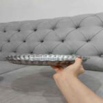 Price and Buy Stainless Steel Serving Tray – Practical Elegance for Your Home (Pack of 2) - Image 3