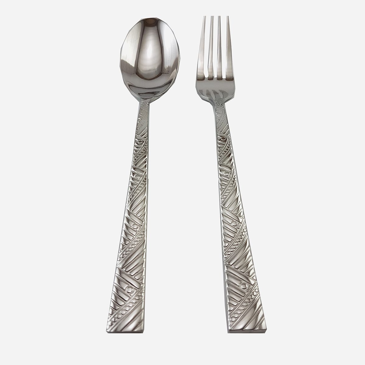 Price and Buy Stainless Steel Spoon and Fork Flatware Set 12 Pcs Model Victor
