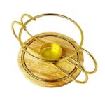 Price and Buy Stainless Steel Teapot Warmer with Wooden Base – Ensures Your Tea and Coffee Are Always Warm