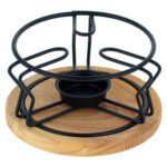 Price and Buy Stainless Steel Teapot Warmer with Wooden Base – Keep Your Tea Warm