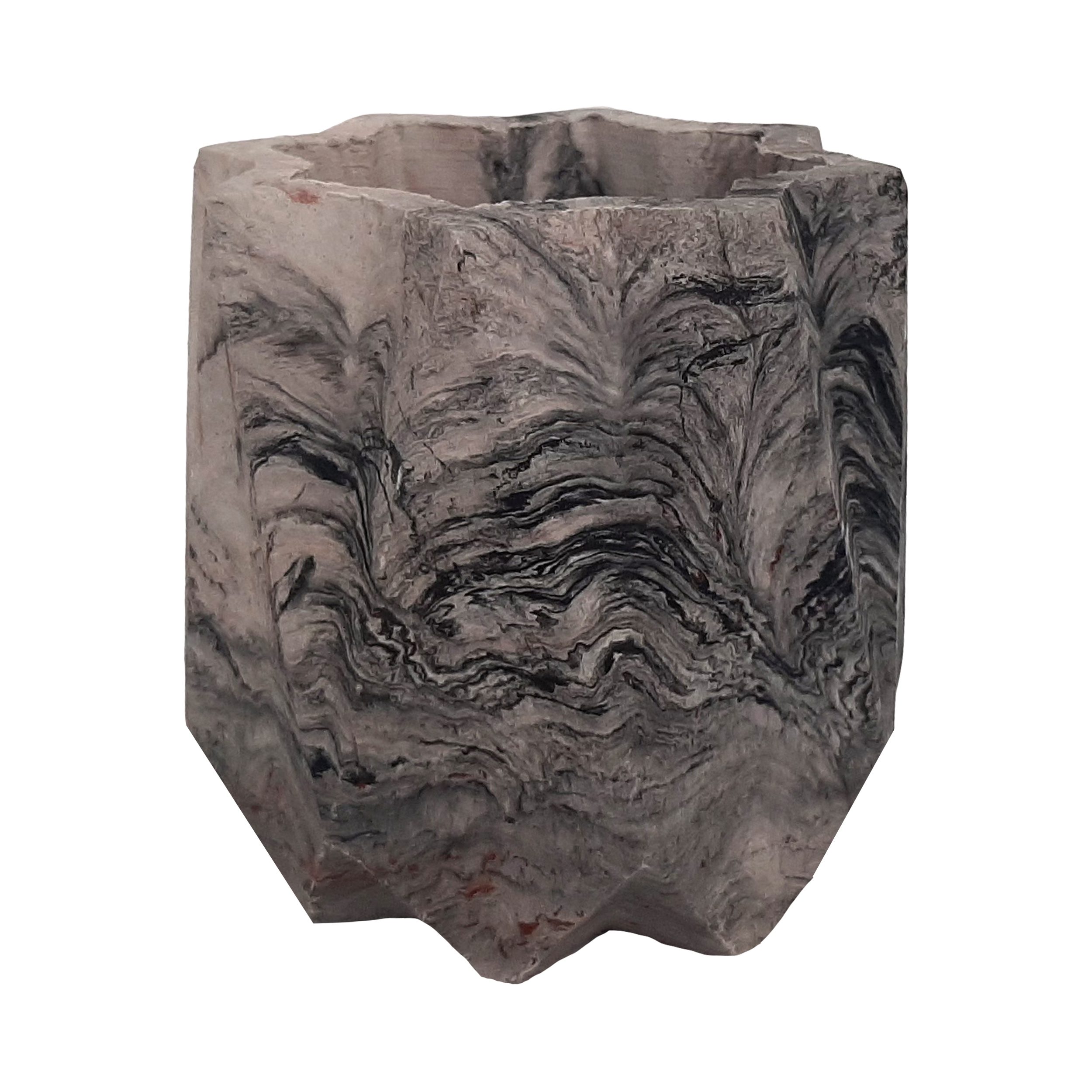 Price and Buy Star Shine – Concrete Pen Holder with Marble Design Accents