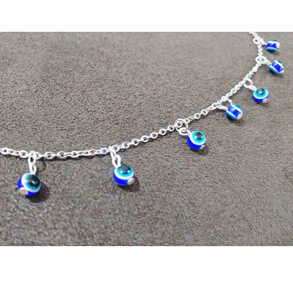Price and Buy Steel Cheshm Nazar Ankle Bracelet Model Elnaz - Image 3