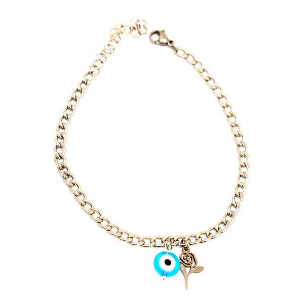 Price and Buy Steel Cheshm Nazar Ankle Bracelet Model Rose_68fd6fe529072.jpeg Price and Buy Steel Cheshm Nazar Ankle Bracelet Model Rose