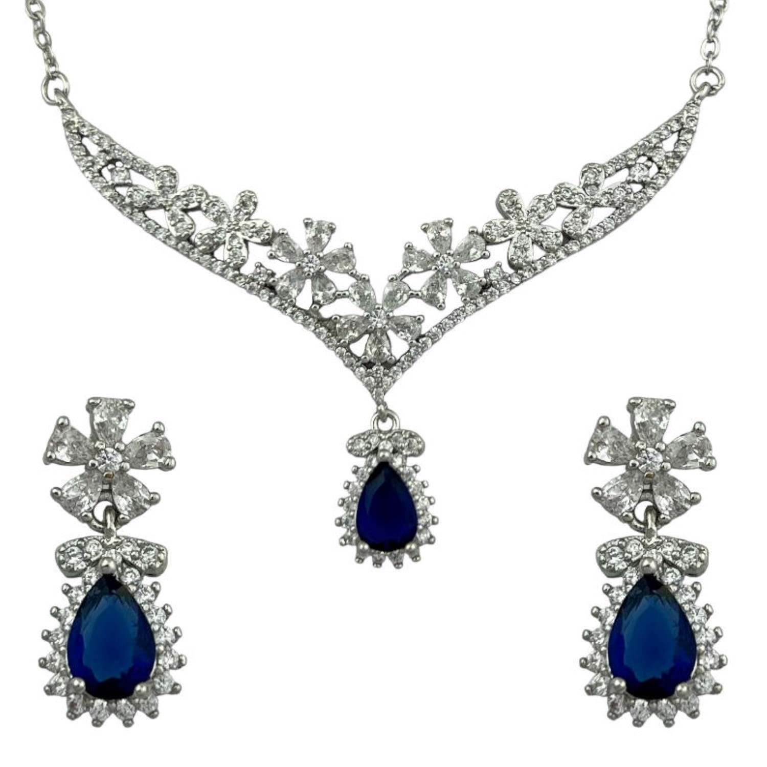 Price and Buy Steel Elegance Jewelry Set for Women with Floral Design