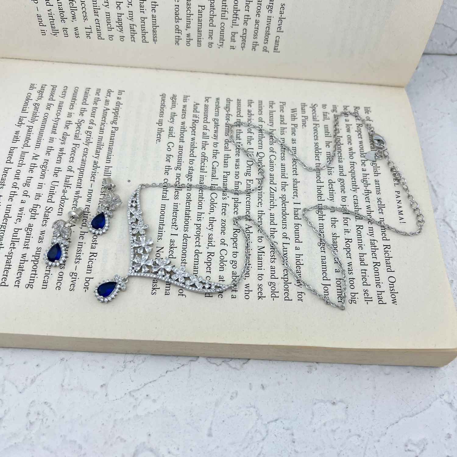Price and Buy Steel Elegance Jewelry Set for Women with Floral Design - Image 3