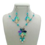 Price and Buy Steel Jewelry Set for Women Handcrafted Model Flower