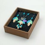 Price and Buy Steel Jewelry Set for Women Handcrafted Model Flower - Image 4