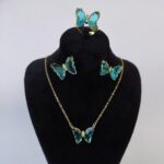 Price and Buy Steel Jewelry Set for Women with Butterfly Design