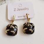 Price and Buy Steel Minakari Blossom Charm Drop Earrings – Delicate & Stylish - Image 3