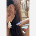 Price and Buy Steel Minakari Elegant Floral Huggie Earrings – Chic & Stylish