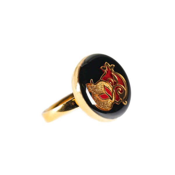 Price and Buy Steel Signet Ring with Agate Resin Covered and Gold Plated Pomegranate Symbol_68fd348e78daa.jpeg Price and Buy Steel Signet Ring with Agate Resin Covered and Gold Plated Pomegranate Symbol