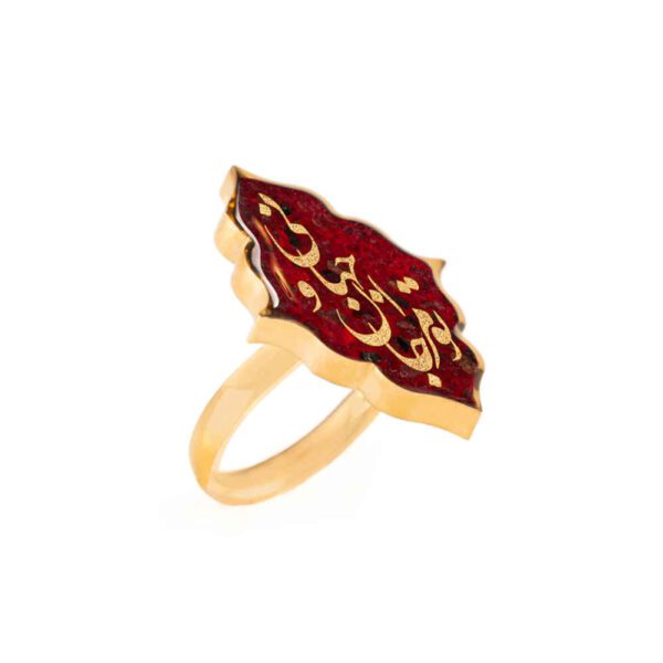 Price and Buy Steel Signet Ring with Garnet Resin Covered and Gold Plated Jaan Calligraphy_68fd34339b167.jpeg Price and Buy Steel Signet Ring with Garnet Resin Covered and Gold Plated Jaan Calligraphy