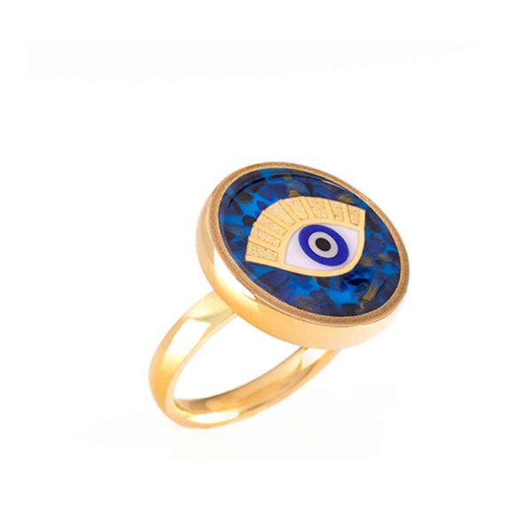Price and Buy Steel Signet Ring with Lapis Resin Covered and Gold Plated Cheshm Symbol_68fd34547ac29.jpeg Price and Buy Steel Signet Ring with Lapis Resin Covered and Gold Plated Cheshm Symbol