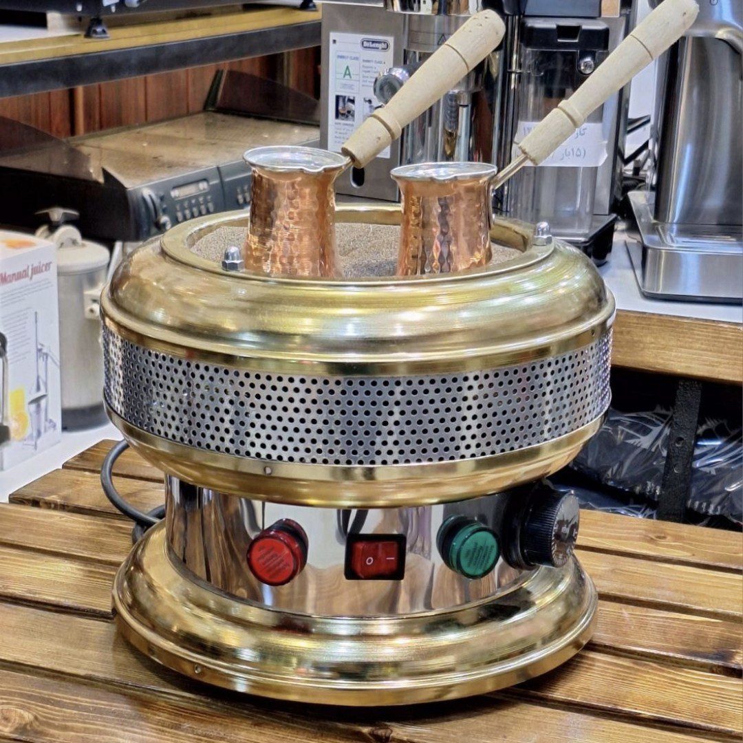 Price and Buy Steel Turkish Sand Coffee Maker Machine Perfect for Brewing Dallah Coffee_6902e4edc24bf.jpeg Price and Buy Steel Turkish Sand Coffee Maker Machine Perfect for Brewing Dallah Coffee - Image 1