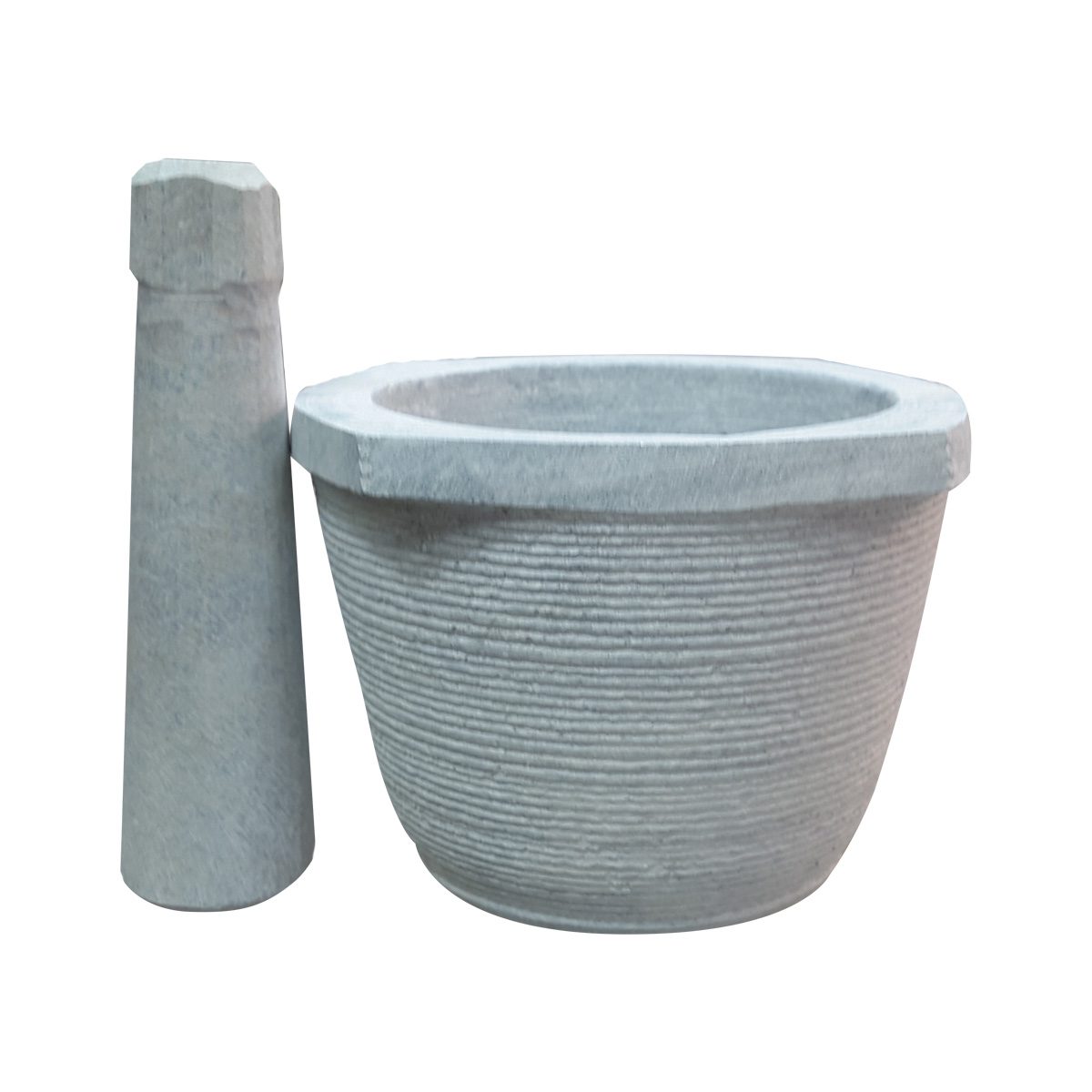 Price and Buy Stone Mortar & Pestle Set Handcrafted for Culinary Excellence - Image 3