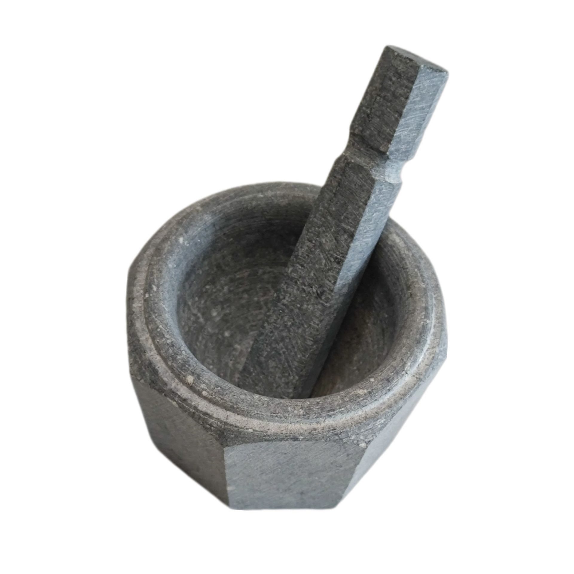 Price and Buy Stone Mortar & Pestle Set Handcrafted for Saffron and Spice Grinding - Image 5
