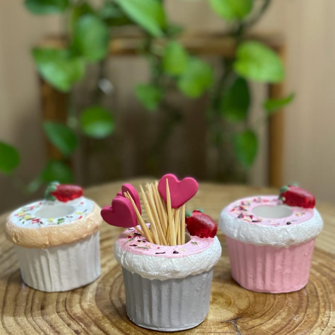Price and Buy Strawberry Cupcake Toothpick Holder – Perfect for Home and Restaurants - Image 3