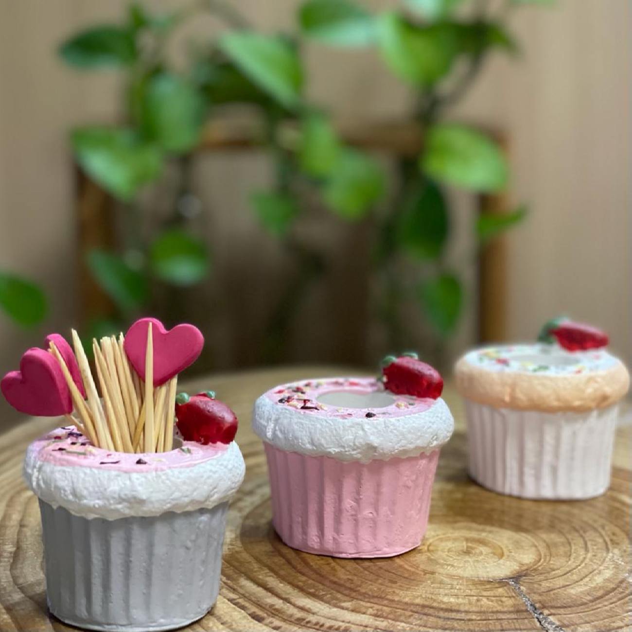 Price and Buy Strawberry Cupcake Toothpick Holder – Perfect for Home and Restaurants - Image 4