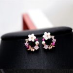 Price and Buy Stud Earrings for Women Floral Design - Image 3