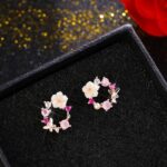 Price and Buy Stud Earrings for Women Floral Design - Image 5