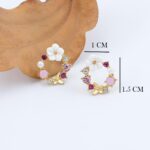 Price and Buy Stud Earrings for Women Floral Design - Image 6