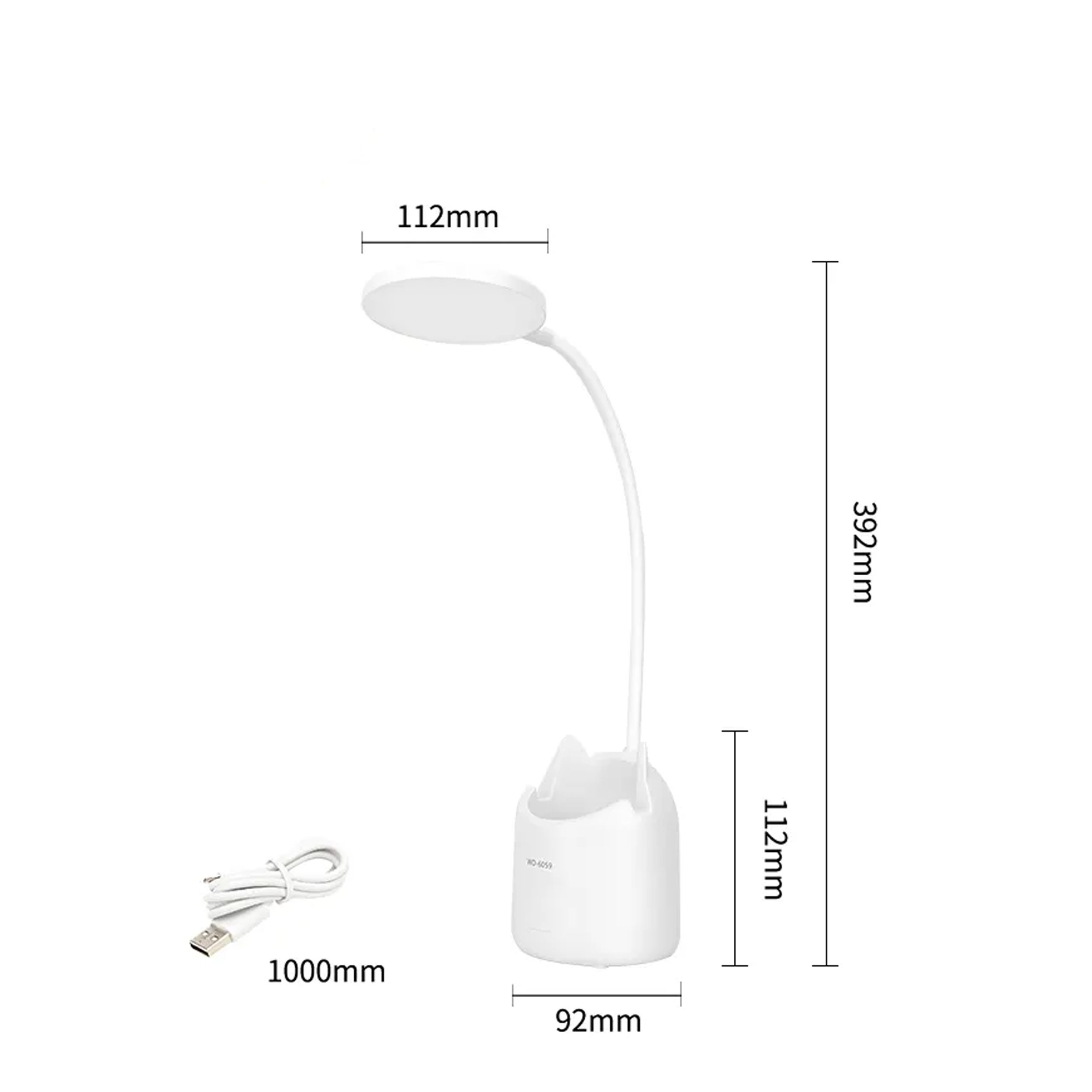 Price and Buy Study Lamp 3 in 1 Desk Lamp, Phone Holder, and Pencil Case – Ideal for Study & Room Decor - Image 3