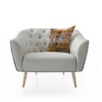 Price and Buy Stunning Cushion Cover – Persian Printed Soldier Design - Image 3