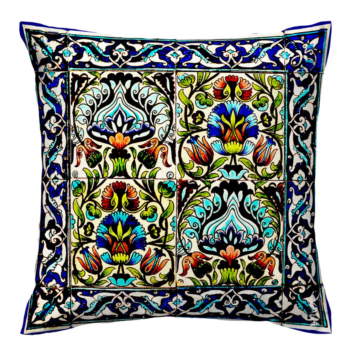 Price and Buy Stunning Cushion Cover – Traditional Printed Shahian Design
