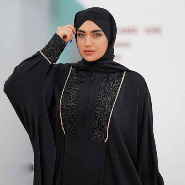 Price and Buy Stylish Butterfly Abaya for Muslim Women – Black Crepe Fabric_68fd9f846d2fc.jpeg Price and Buy Stylish Butterfly Abaya for Muslim Women – Black Crepe Fabric