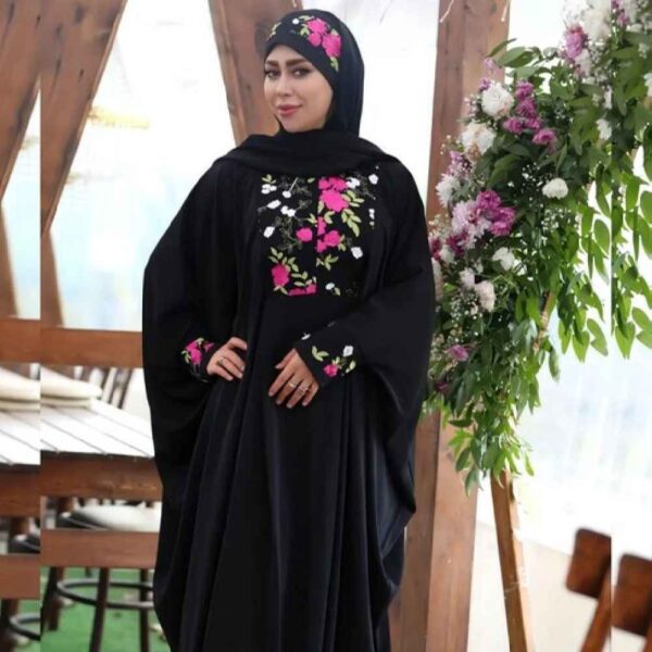 Price and Buy Stylish Butterfly Abaya for Muslim Women – Soft Black Crepe Fabric_68fd9fcf199e3.jpeg Price and Buy Stylish Butterfly Abaya for Muslim Women – Soft Black Crepe Fabric