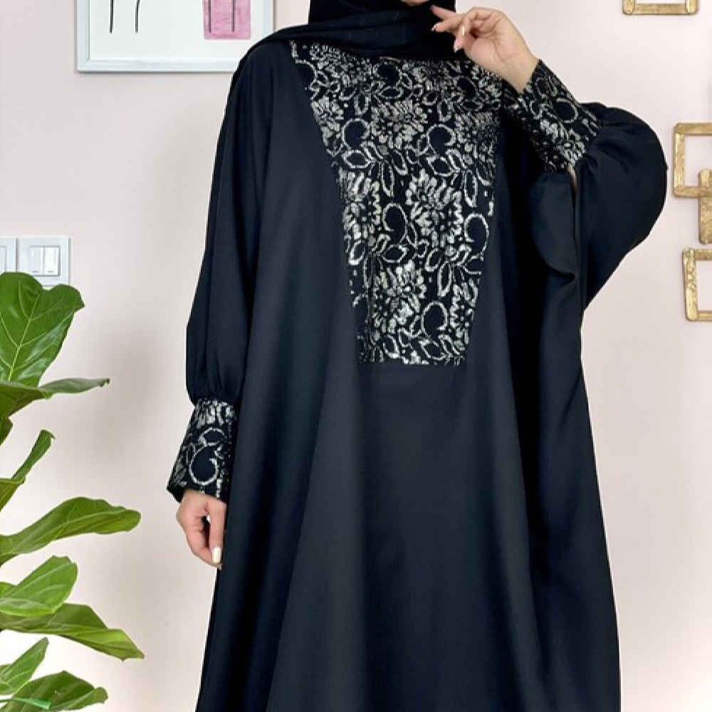 Price and Buy Stylish Butterfly Abaya for Women – Soft Crepe Fabric