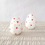 Price and Buy Stylish Ceramic Salt and Pepper Shakers – Egg Design - Image 4