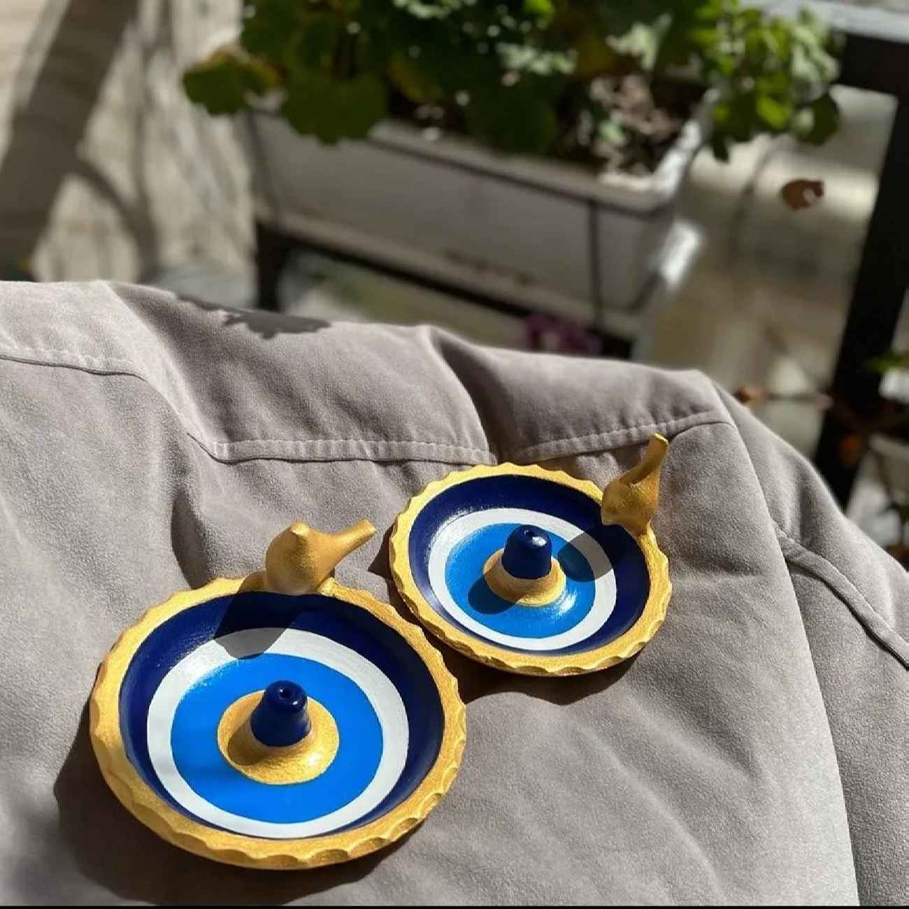 Price and Buy Stylish & charming Evil Eye Incense Holder – Perfect for Meditation Rituals_69032d890f14f.jpeg Price and Buy Stylish & charming Evil Eye Incense Holder – Perfect for Meditation Rituals - Image 1