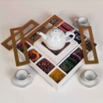 Price and Buy Stylish Tea Organizer with Warmer – Ideal Gift for Tea Lovers - Image 5