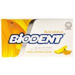 Price and Buy Sugar-Free Mini Stick Chewing Gum with Banana Flavor by Biodent (12 Pcs)